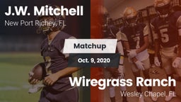 Matchup: J.W. Mitchell vs. Wiregrass Ranch  2020