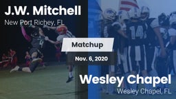 Matchup: J.W. Mitchell vs. Wesley Chapel  2020
