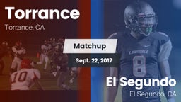 Matchup: Torrance vs. El Segundo  2017