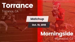 Matchup: Torrance vs. Morningside  2018