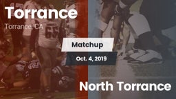 Matchup: Torrance vs. North Torrance 2019