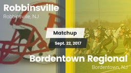 Matchup: Robbinsville vs. Bordentown Regional  2017