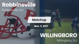 Matchup: Robbinsville vs. WILLINGBORO  2017