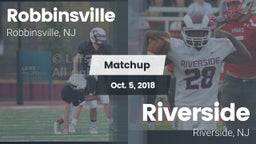 Matchup: Robbinsville vs. Riverside  2018