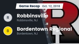 Recap: Robbinsville  vs. Bordentown Regional  2018