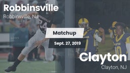 Matchup: Robbinsville vs. Clayton  2019