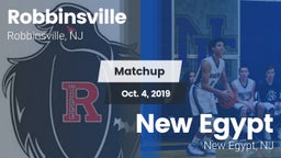 Matchup: Robbinsville vs. New Egypt  2019