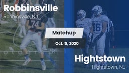Matchup: Robbinsville vs. Hightstown  2020