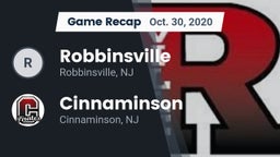 Recap: Robbinsville  vs. Cinnaminson  2020