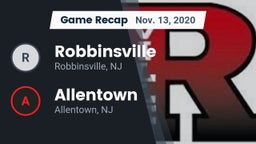 Recap: Robbinsville  vs. Allentown  2020