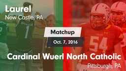 Matchup: Laurel vs. Cardinal Wuerl North Catholic  2016