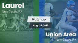 Matchup: Laurel vs. Union Area  2017