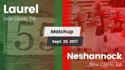 Matchup: Laurel vs. Neshannock  2017