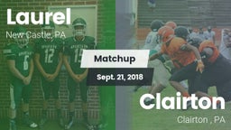Matchup: Laurel vs. Clairton  2018