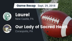Recap: Laurel  vs. Our Lady of Sacred Heart  2018