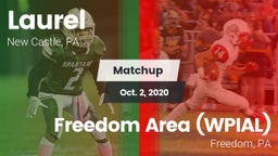 Matchup: Laurel vs. Freedom Area  (WPIAL) 2020