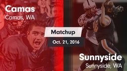 Matchup: Camas vs. Sunnyside  2016