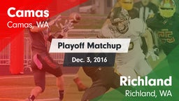 Matchup: Camas vs. Richland  2016