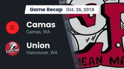 Recap: Camas  vs. Union  2018
