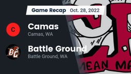 Recap: Camas  vs. Battle Ground  2022