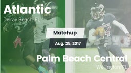 Matchup: Atlantic vs. Palm Beach Central  2017