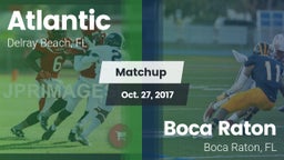 Matchup: Atlantic vs. Boca Raton  2017