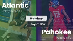 Matchup: Atlantic vs. Pahokee  2018