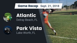 Recap: Atlantic  vs. Park Vista  2018