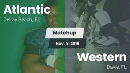 Matchup: Atlantic vs. Western  2018