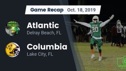 Recap: Atlantic  vs. Columbia  2019