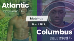 Matchup: Atlantic vs. Columbus  2019