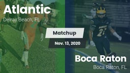 Matchup: Atlantic vs. Boca Raton  2020