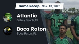Recap: Atlantic  vs. Boca Raton  2020