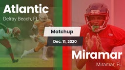 Matchup: Atlantic vs. Miramar  2020