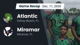Recap: Atlantic  vs. Miramar  2020
