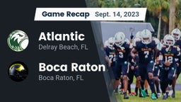 Recap: Atlantic  vs. Boca Raton  2023