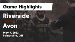 Riverside  vs Avon  Game Highlights - May 9, 2022