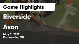 Riverside  vs Avon  Game Highlights - May 9, 2022