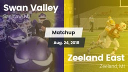 Matchup: Swan Valley vs. Zeeland East  2016