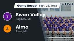 Recap: Swan Valley  vs. Alma  2018