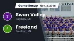 Recap: Swan Valley  vs. Freeland  2018