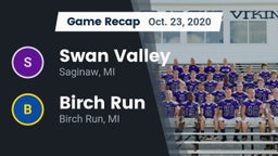 Recap: Swan Valley  vs. Birch Run  2020