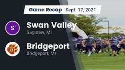 Recap: Swan Valley  vs. Bridgeport  2021