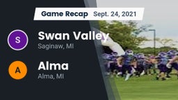 Recap: Swan Valley  vs. Alma  2021