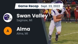 Recap: Swan Valley  vs. Alma  2022