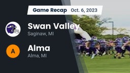 Recap: Swan Valley  vs. Alma  2023