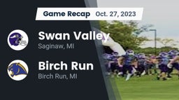 Recap: Swan Valley  vs. Birch Run  2023