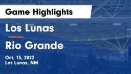Los Lunas  vs Rio Grande Game Highlights - Oct. 13, 2022