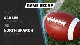Recap: Garber  vs. North Branch  2015