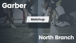 Matchup: Garber vs. North Branch  2016